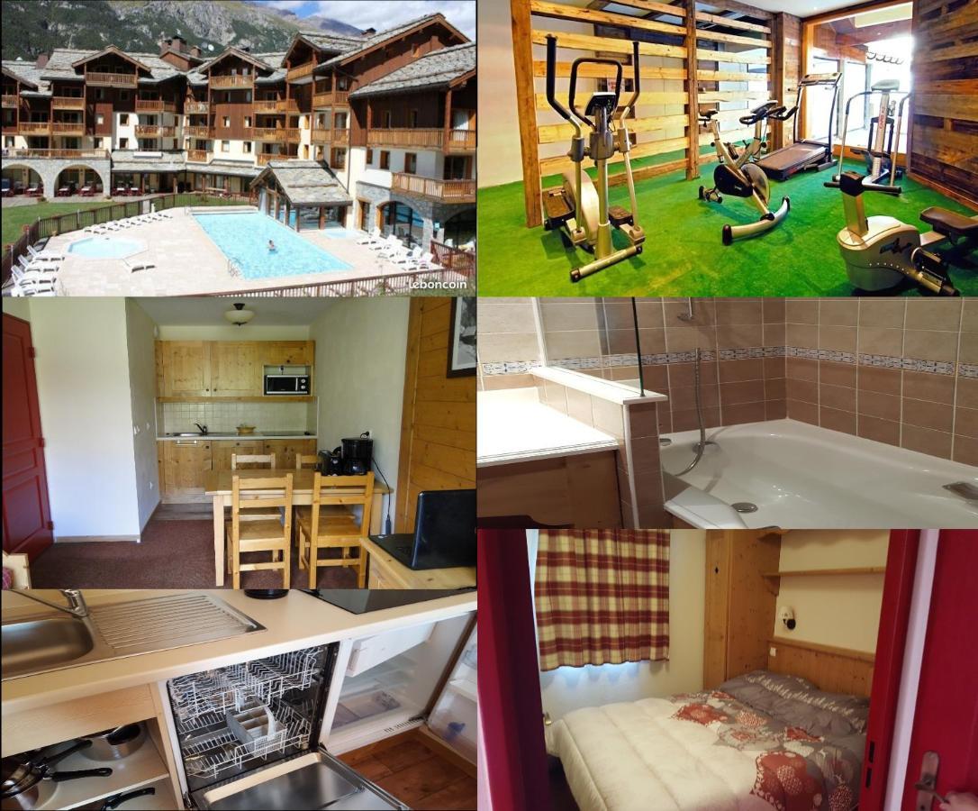 Residence Les Alpages 4 Etoiles - Appartement 4 Personnes - Piscine, Hammam, Sauna, Jacuzzi - Valcenis 73480 Lanslebourg-Mont-Cenis Buitenkant foto